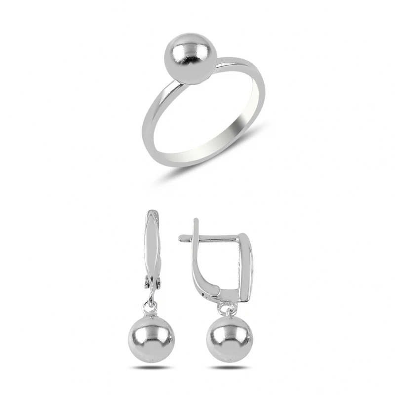 

Silver 925 Sterling 8mm Bulk Set