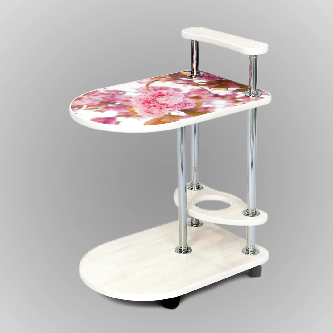 Сервировочный стол &quot26 г&quot с фотографией на столешнице|Журнальный столик| |