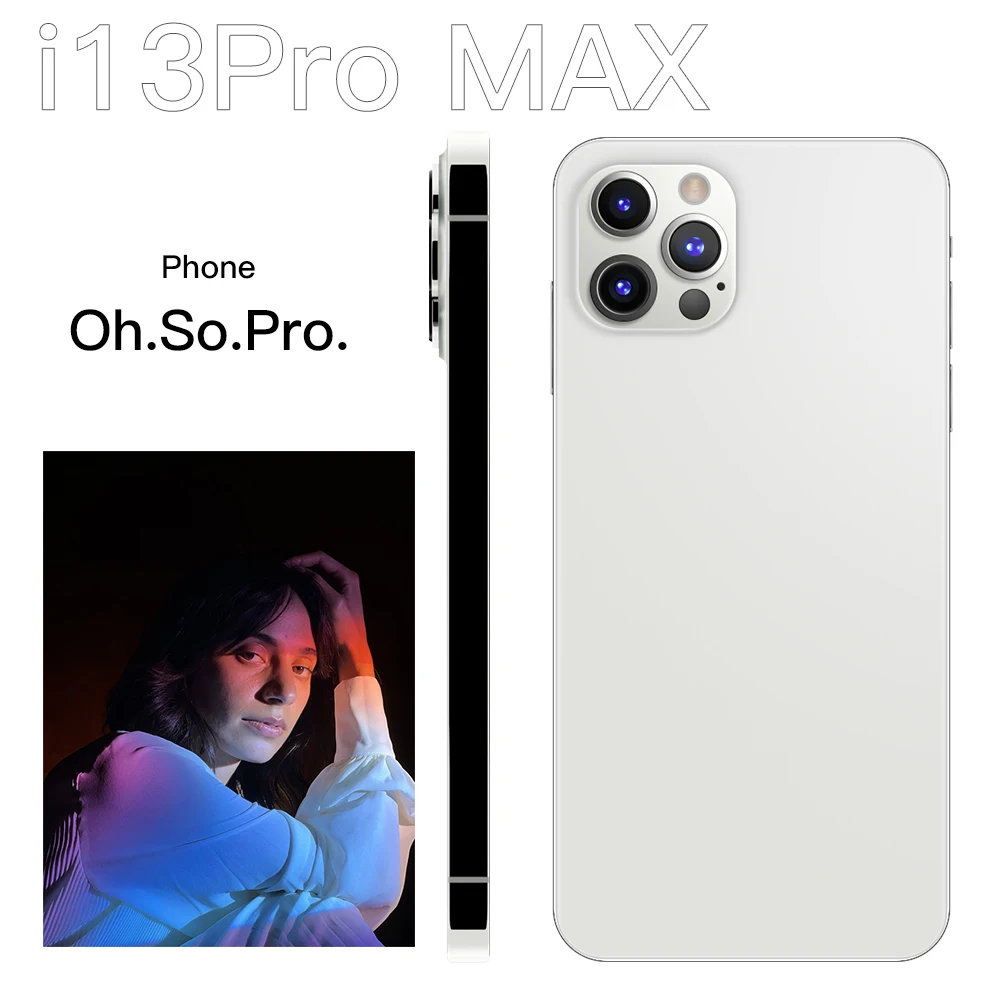 Global Version I13 Pro Max 6000mAh 5G Android 11 16GB 512GB 6.7Inch Unlock Celular Dace Core Finger Phone 5G Cellphones images - 6