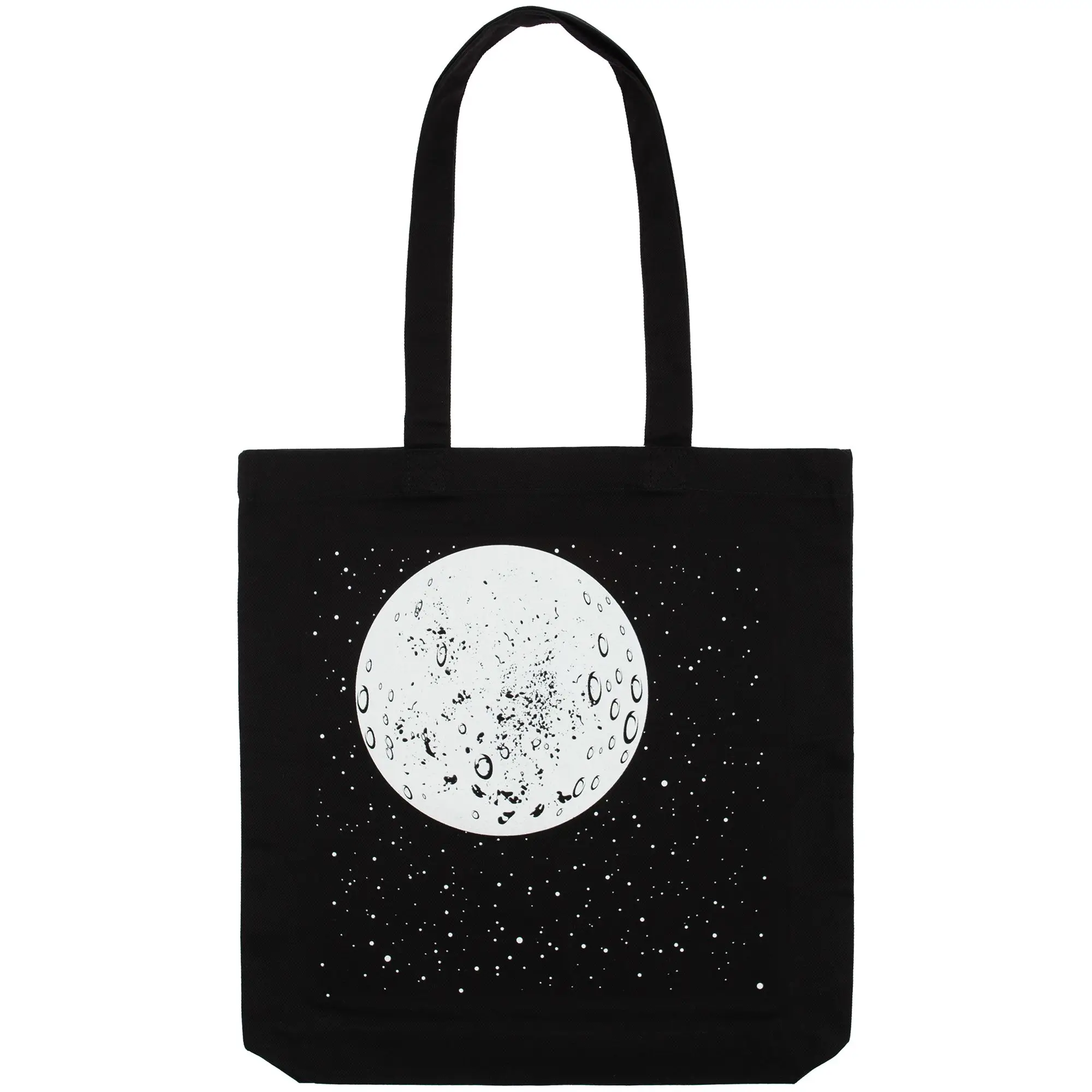 Canvas bag &quotwhat ever under the moon's with luminous print | Багаж и сумки