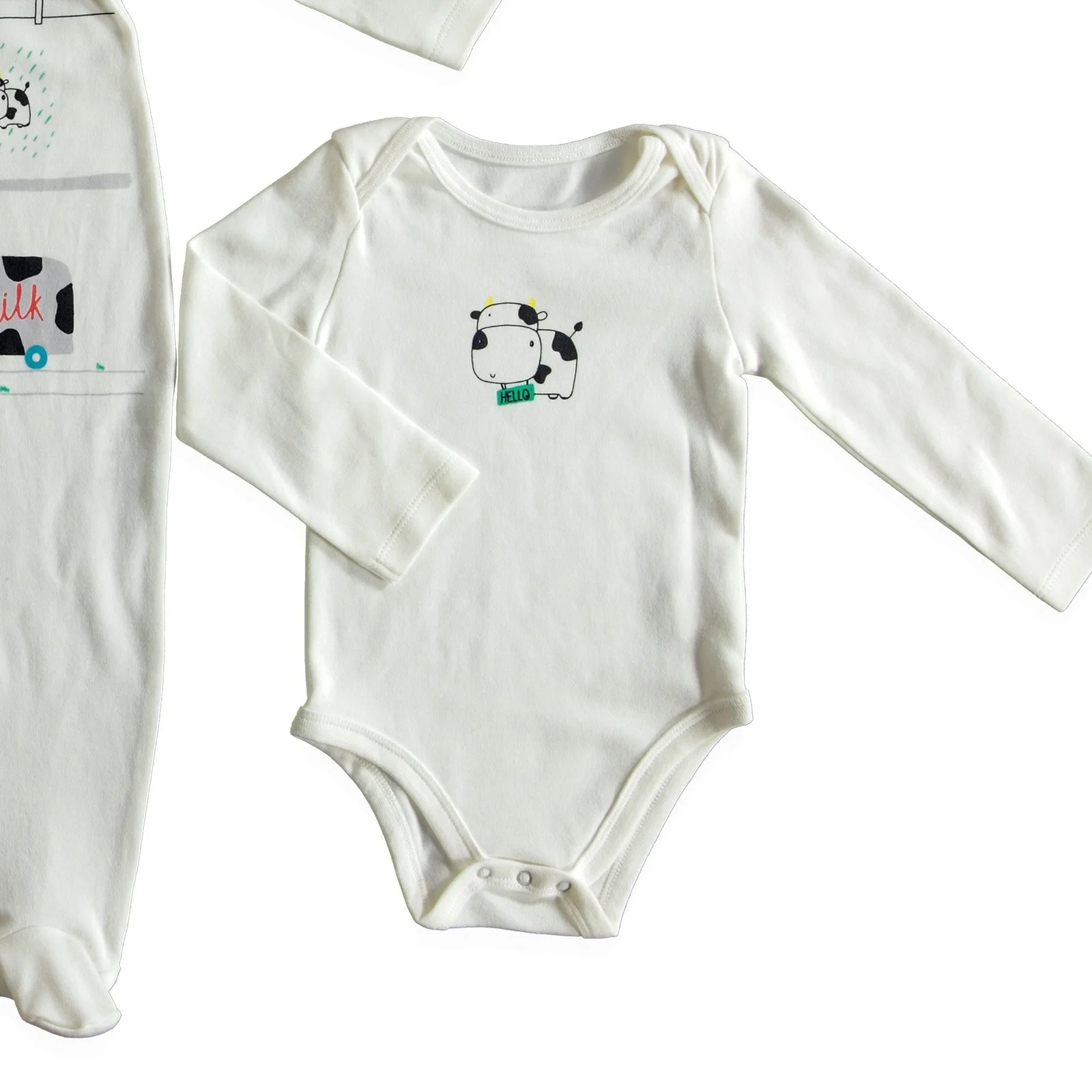 Ebebek HelloBaby/комбинезон для маленьких девочек шапочка боди комплект из 3 предметов| |