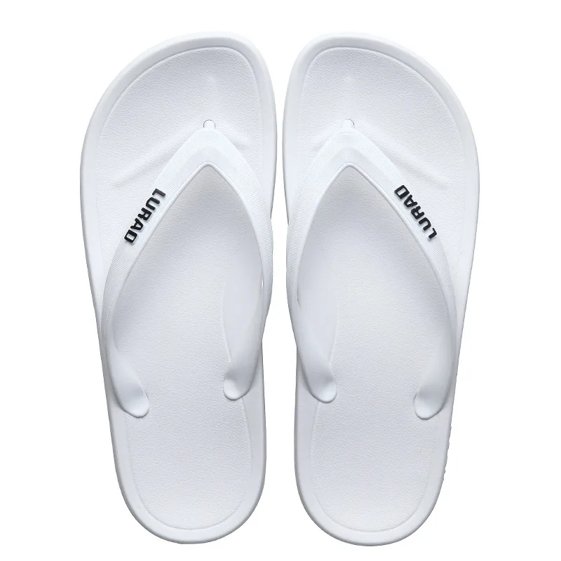 

Hot Summer Shoes Lightweight Beach Solid Color New Arrival Big Size Unisex Outdoor Flat Slippers JEW