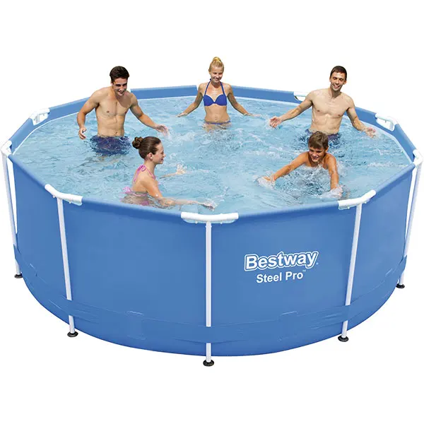 Каркасный бассейн Bestway Steel Pro 305х100см 5614Q | Спорт и развлечения