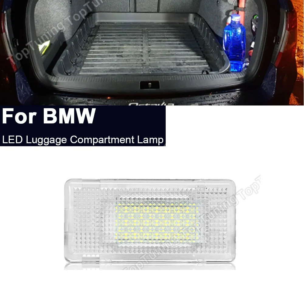 

1PCS LED Luggage Trunk Light For BMW E81 E82 E87 E88 F20 F21 E36 E46 E90 E92 E93 F30 F32 E39 E60 E61 F10 F10 White Footwell Lamp