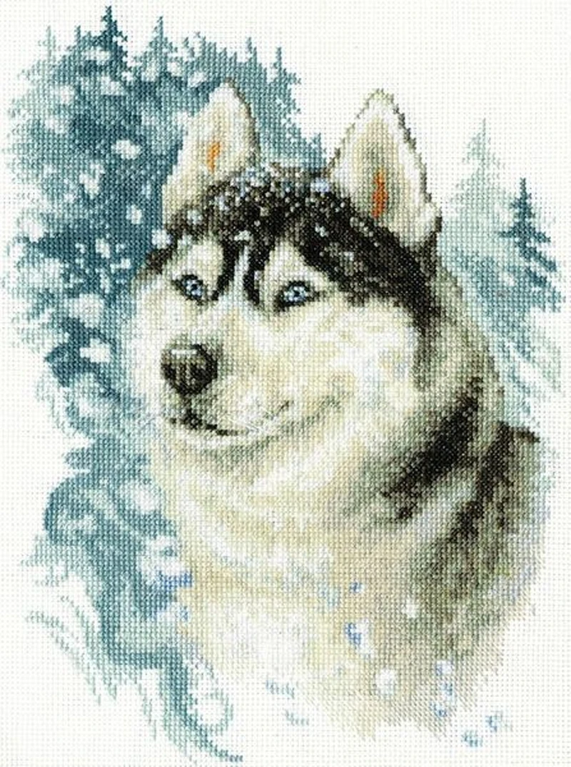 2021 лучший производитель вышивки Loyal Husky современные идеи для крестиком с 100%