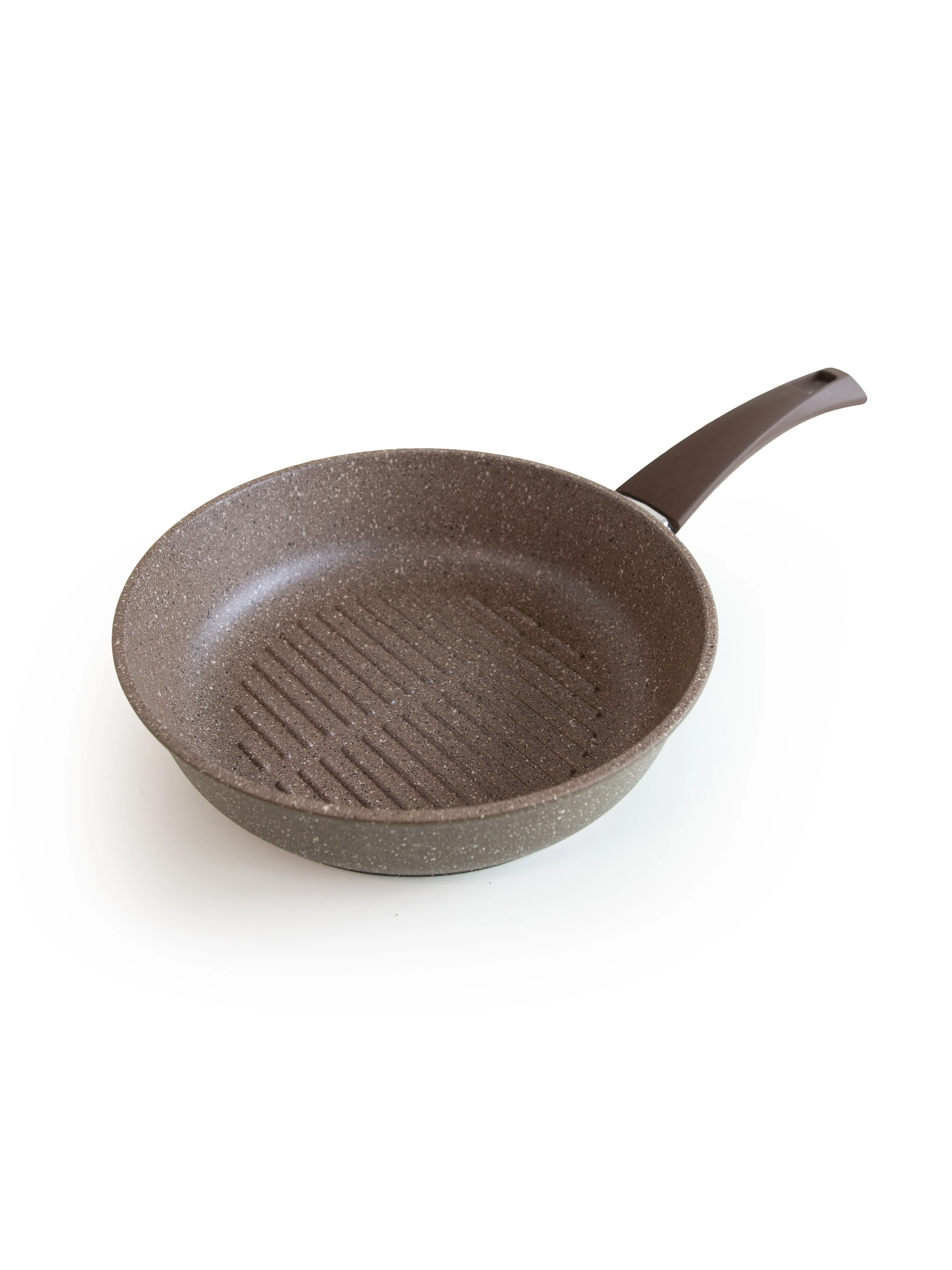 Cast grill frying pan VARI &quotUmelitsa Stone&quot D26cm with non-stick coating bottom thickness 6mm tableware kitchen cookware wok | Дом и