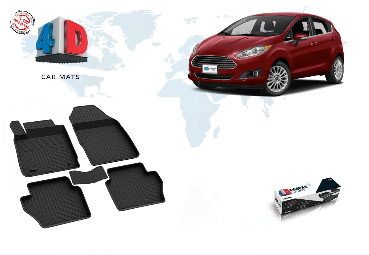 

Ford Fiesta 4D Mats Black (2009-2015)