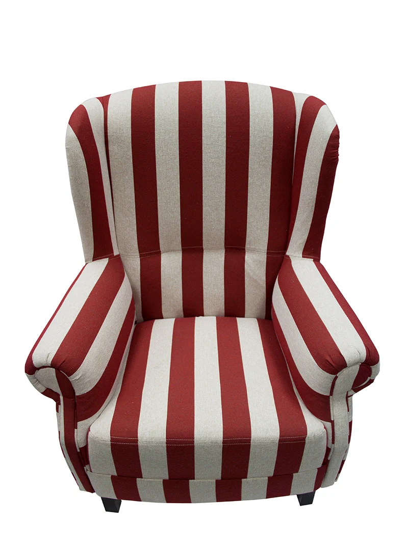 AXG4 кресло с высокой спинкой прованс кантри стиль Мягкие подлокотники хлопок