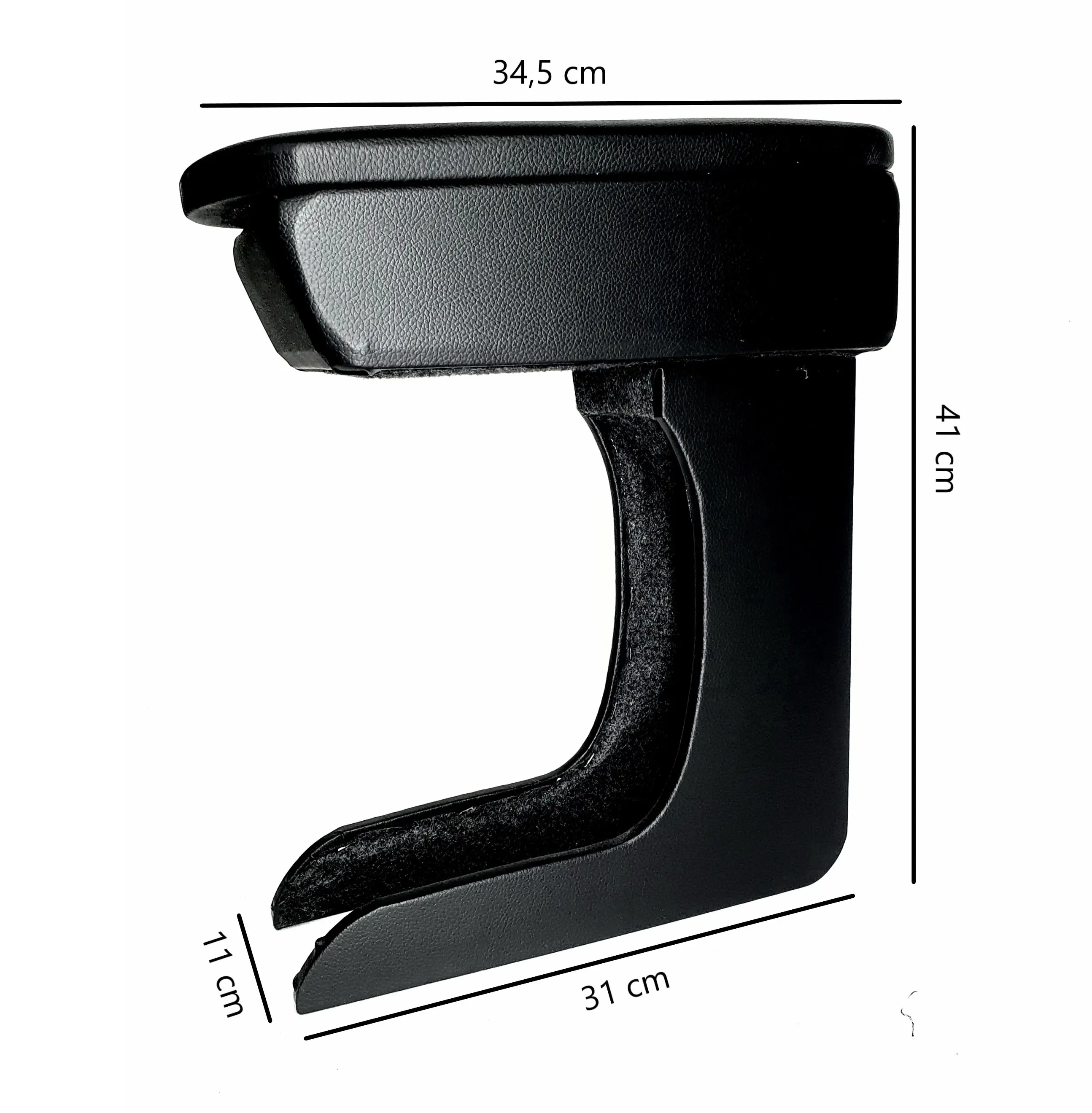 

Dacia Lodgy For Leather Armrest Black Custom Production Car Seat Armrest Mdf