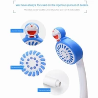 high quality home bathroom shower doraemon cartoon spa pressurized shower head water saving shower head handheld shower