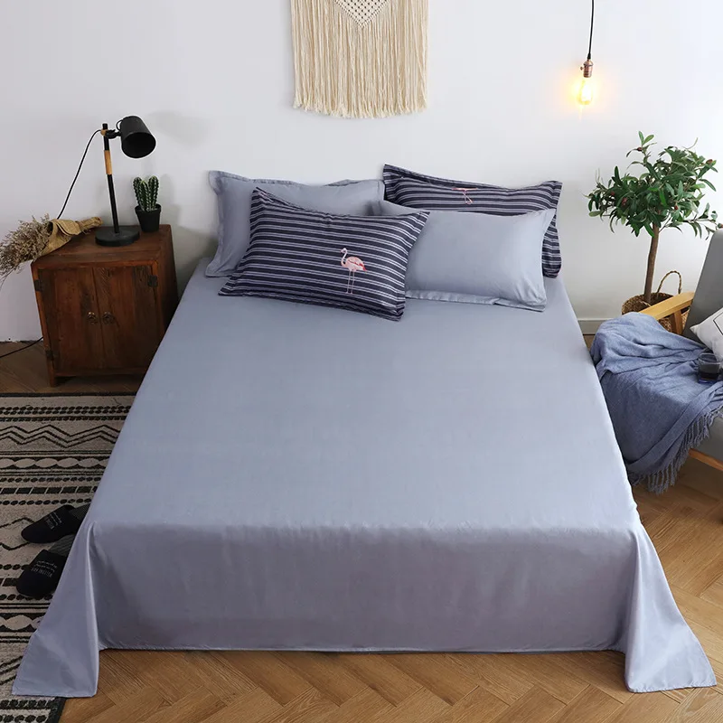 Постельное белье с принтом фламинго Комплект постельного белья современный