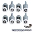 4 шт.-8 шт.компл. 22мм Ролики для душевых кабин, колесико диаметром 22 мм на подшипнике, ролики для раздвижных дверей