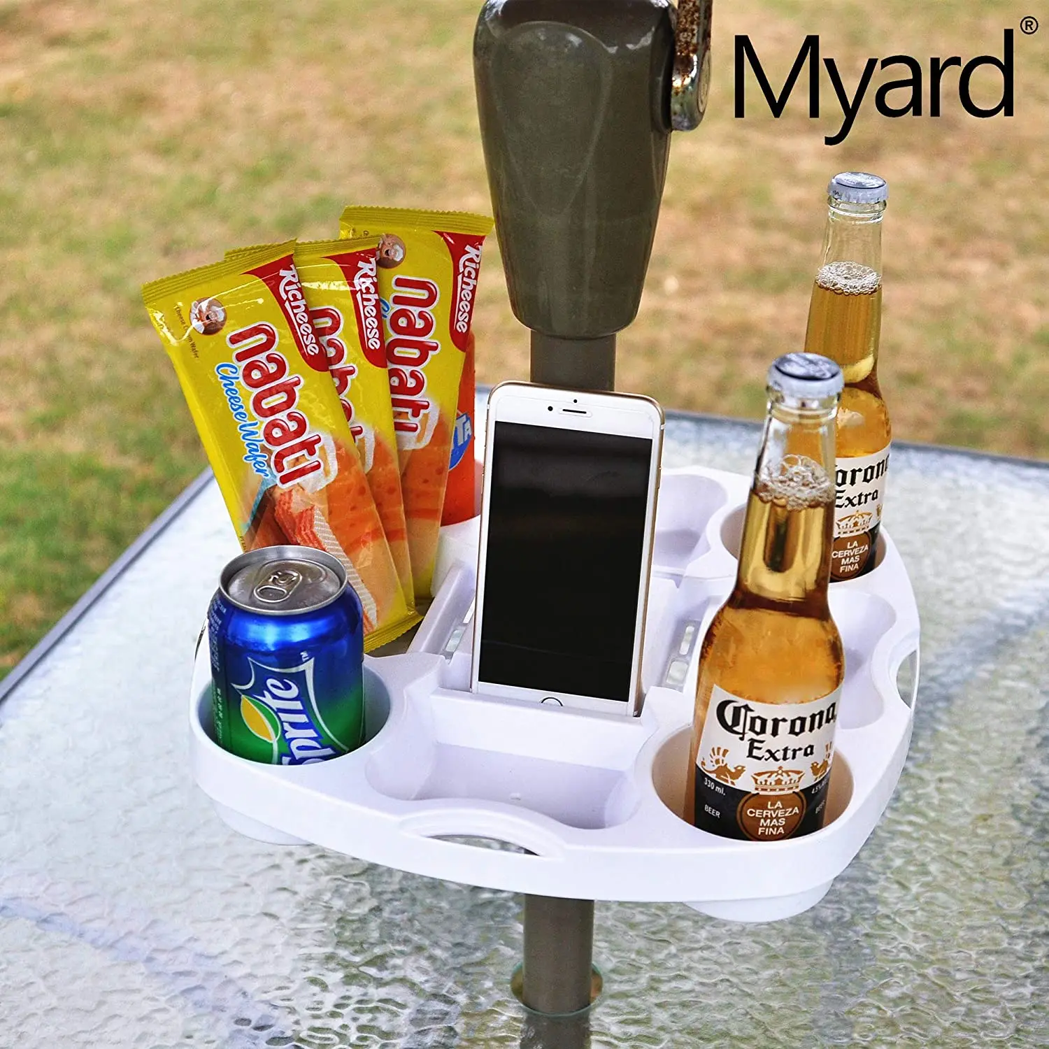 Настольный лоток для зонта Myard MP UTD13 15 дюймов пляжа внутреннего дворика сада