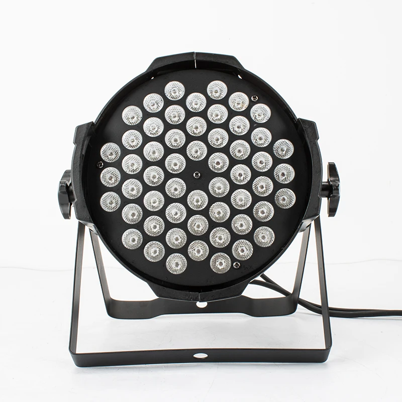 Алюминиевый сплав светодиодный Par 54x9 Вт RGB ветряная мельница освещение может Par Светодиодный прожектор Dj проектор мыть освещение сценическое освещение