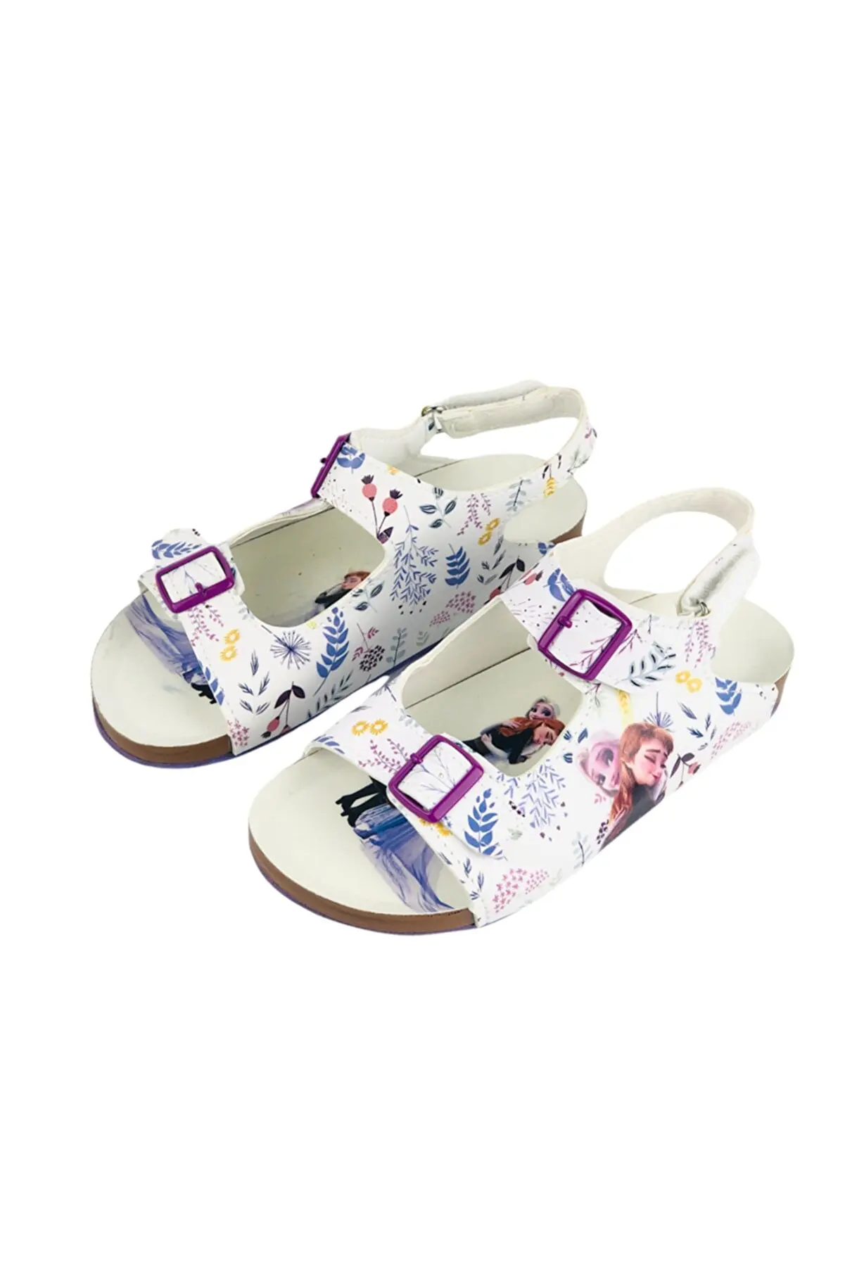 

White Sandals Gladiator Double Tie Sweet Soft Children's Beach Shoes Kids Summer Sandals Fashion Cute High Quality