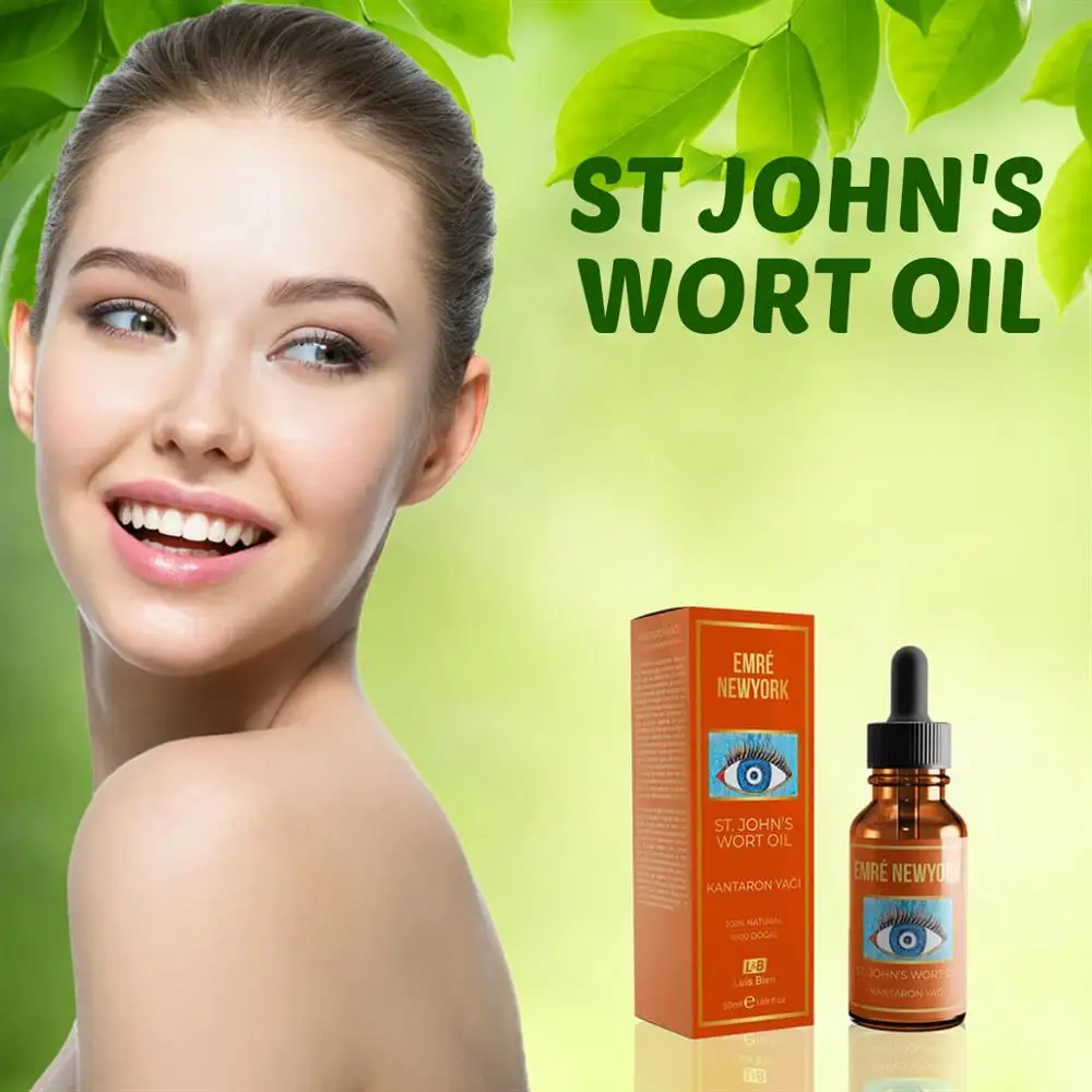 

Luis Bien St.john's Wort Oil 50 Ml Skin Care Oil Organic Essential oil Hair Skin Body Care Treatment 100% natural oil