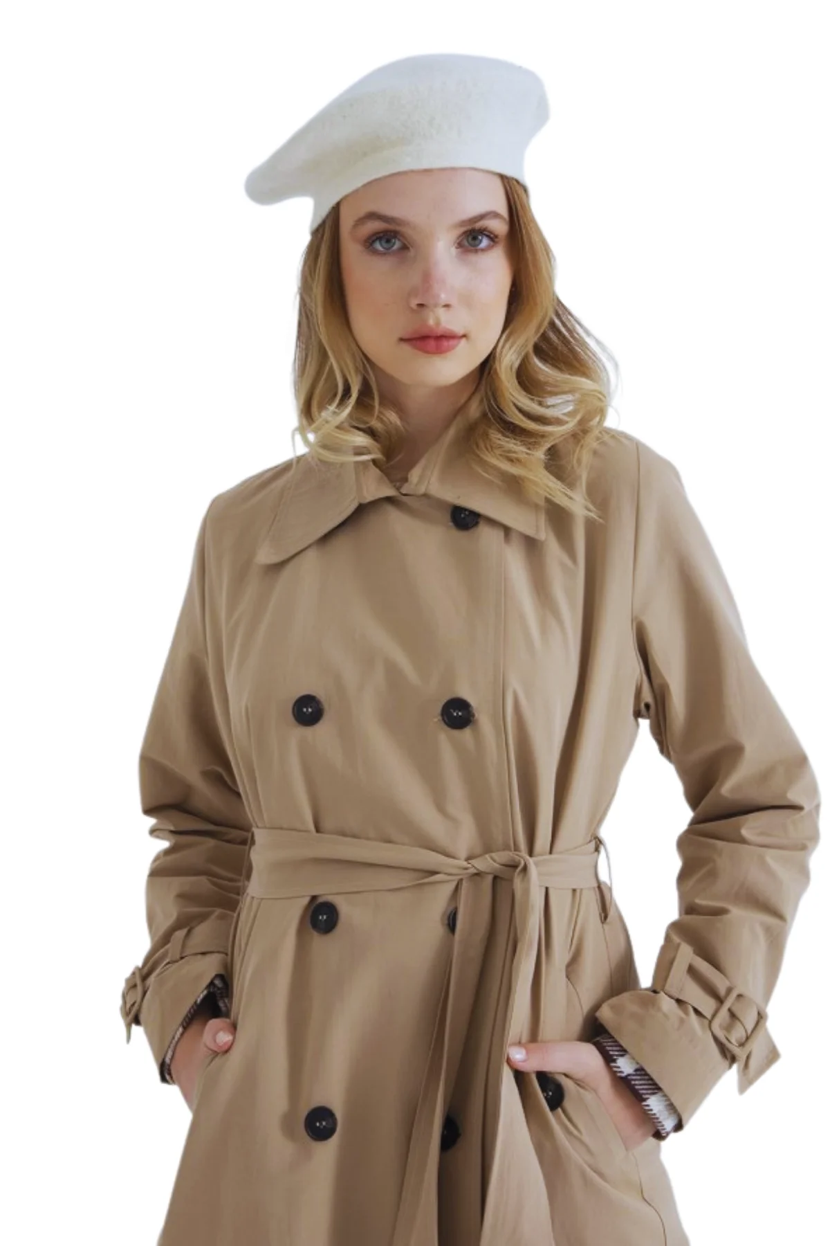 Copoint 2022 Spring Long Trench Coat Women Double Breasted Slim Trench Coat Female Outwear Fashion Windbreaker