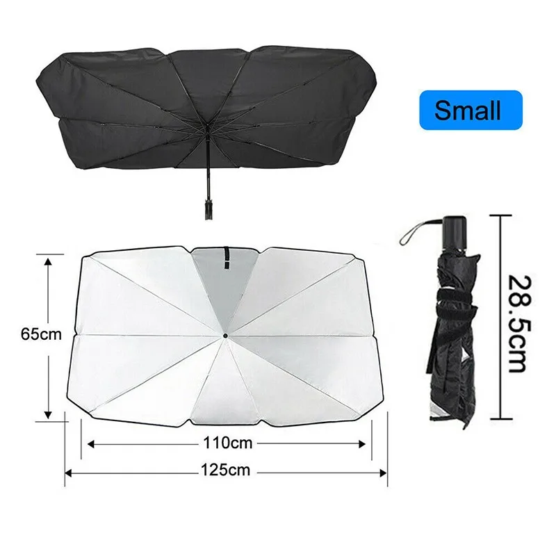 

New Car Sun Shade Protector Parasol Auto Front Window Sunshade Covers Car Sun Protector Windshield Protection Accessories Tool