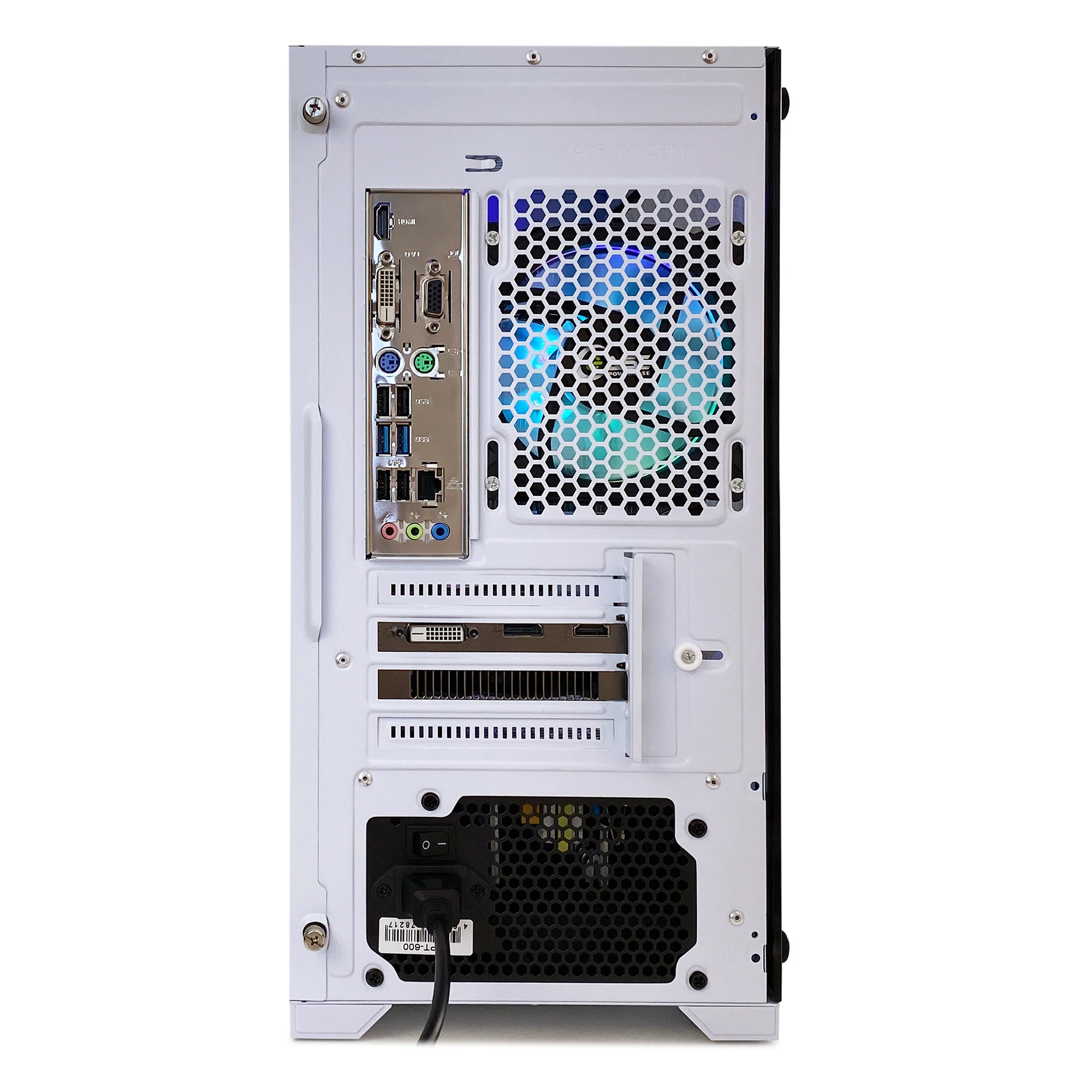 Белый игровой компьютер Robotcomp ТУ-160М Intel i5 10400F / 16GB 240GB SSD 1000GB HDD GTX 1650 4GB H510M 600W |