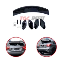 for mercedes benz w176 w177 amg tail wing rear spoiler diffuser tail wing car trunk spoilers roof wing tail air deflector