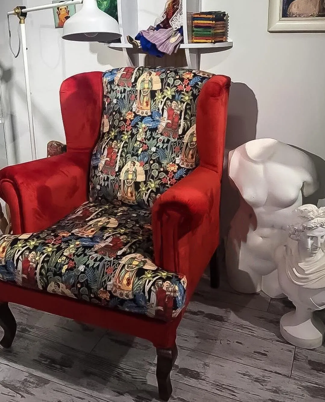 

Christmas Fabric,Gift for Christmas,Xmas,Santa Claus,Christmas Pattern,Fabrics by Yard,Red Fabrics,Pine,Bambi,Deer Pattern,Chris