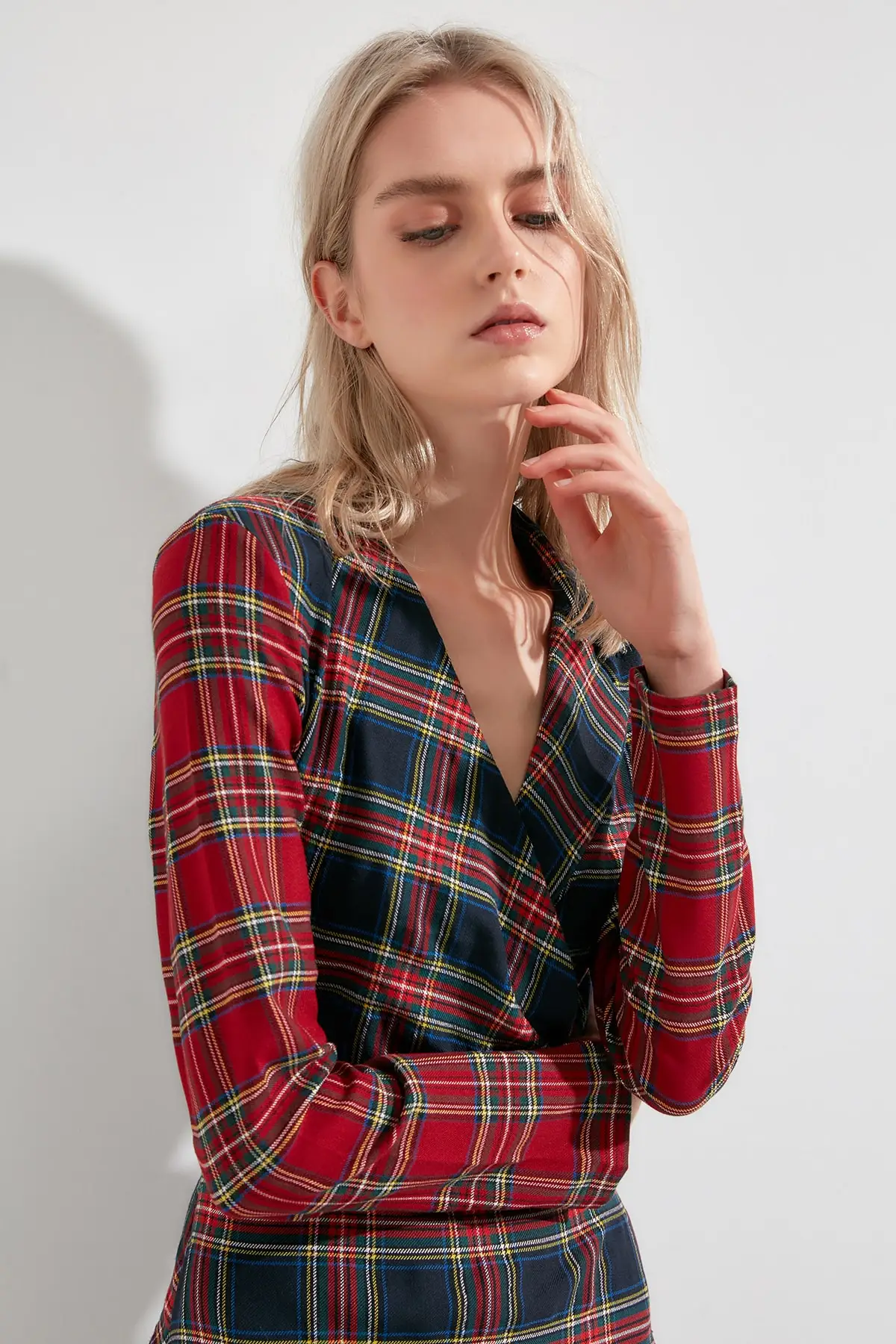 Платье в клетку TWOAW20EL2054 | Женская одежда