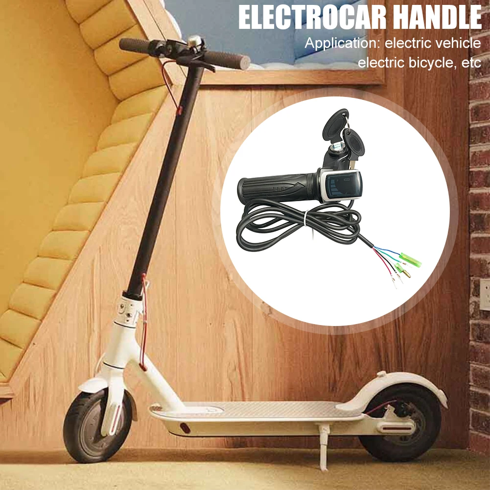 Тройной Акселератор для электровелосипеда/электроскутера 24 В 36 48 аксессуары со