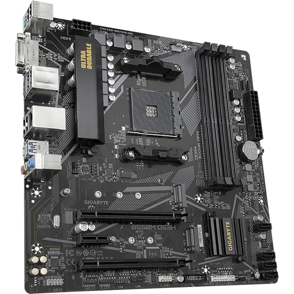 Материнская плата Gigabyte B550M DS3H | Компьютеры и офис
