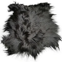 straight long hair kidassia goat fur pelt real goat fur skins for sale
