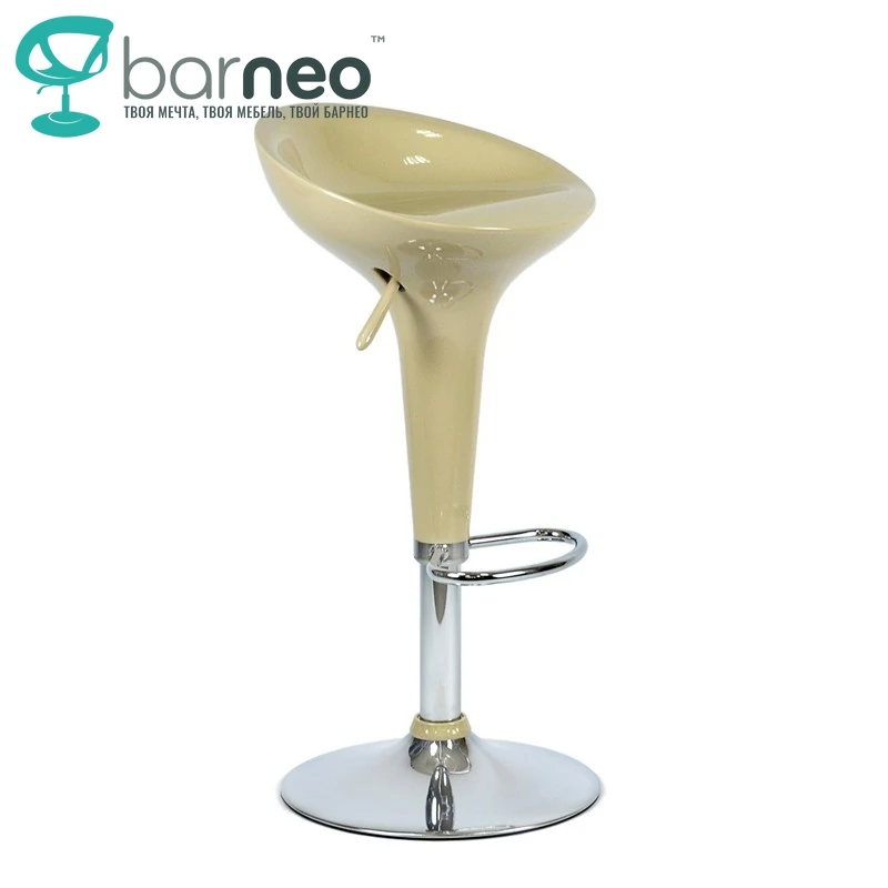 Барный стул Barneo N-100 94127 бежевый| интерьерный | дизайнерский поворотный сидение