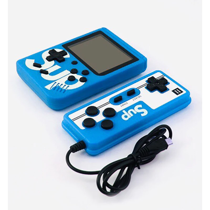 Компактная игровая консоль Game Box приставка с джойстиком ретро игры Встроенные 400