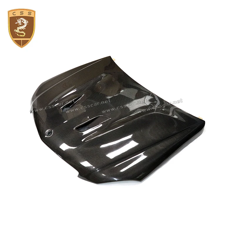 CSSCAR карбоновый капот подходит для 08-11 Mercedes Benz W204 C63 седан купе серии капот крышка AMG стиль авто аксессуары