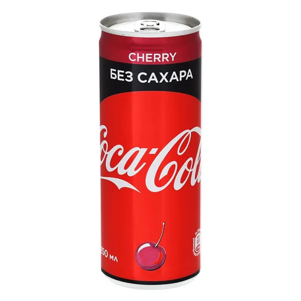 Напиток Coca-Cola Cherry Zero газированный 0 25 л |