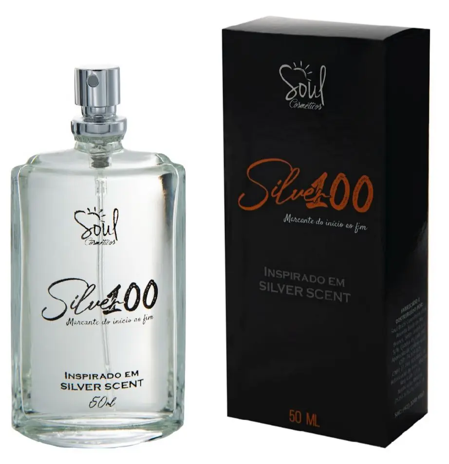 

50ml Perfume Imported High Fixing Silver 100 Scent