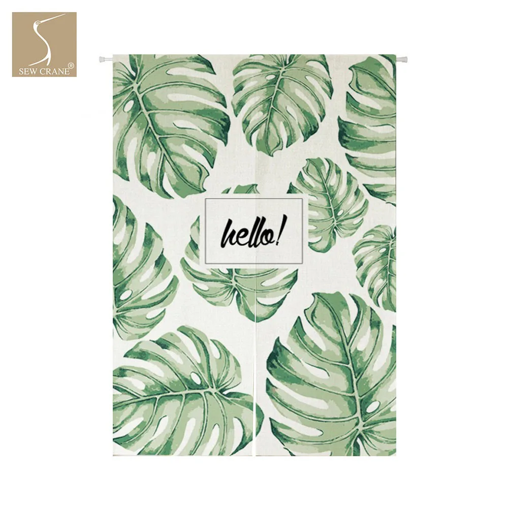 Здравствуйте цветы милый кролик лист бабочки Тропическое растение японский