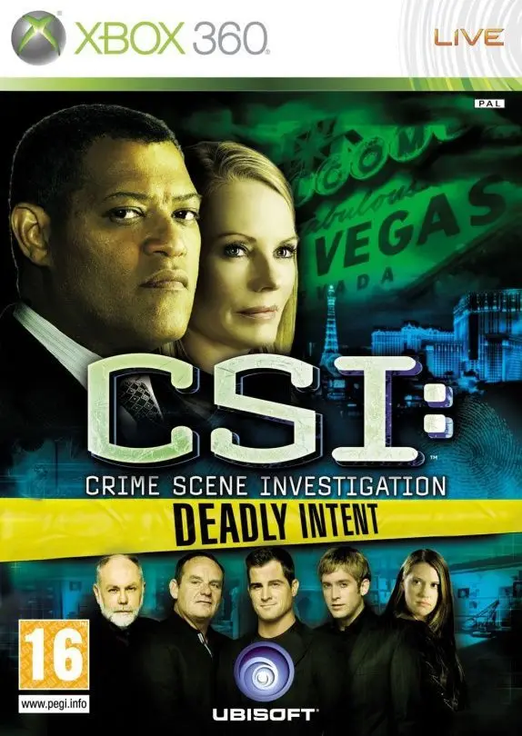 Видеоигра CSI: Crime Scene Investigation: Deadly Intent (Xbox 360) | Электроника