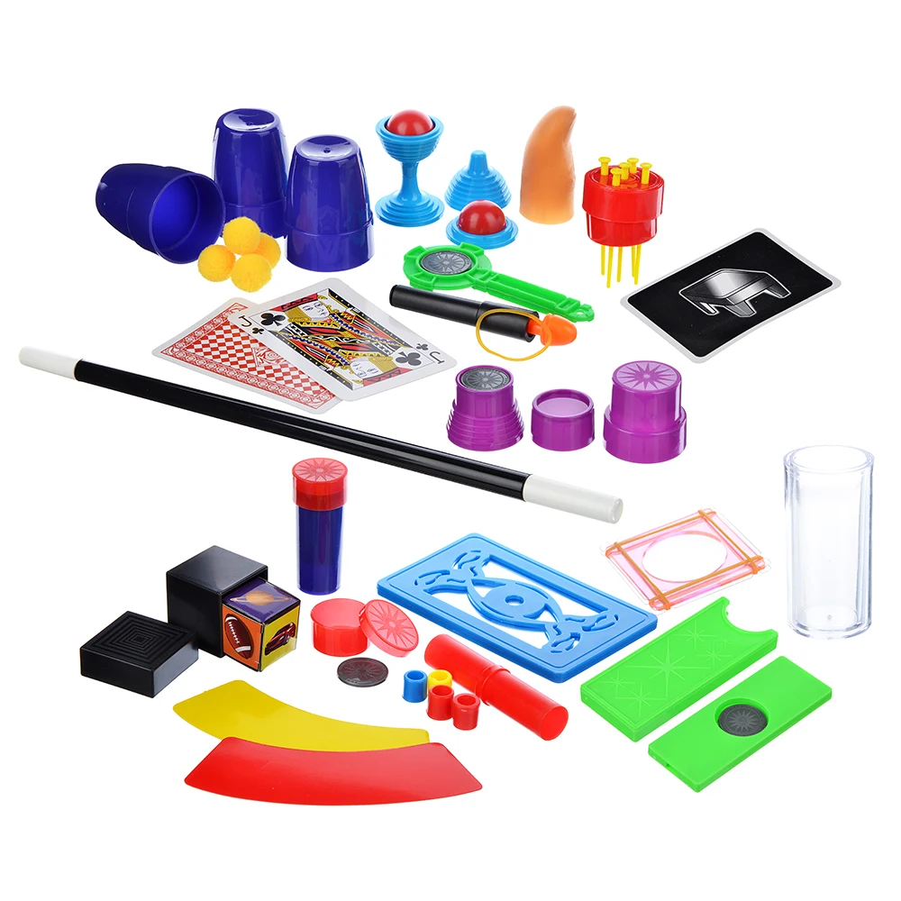 ИГРА НАСТОЛЬНАЯ &quotНАБОР ФОКУСНИКА 2&quot ПЛАСТИК БУМАГА |Настольные игры| |