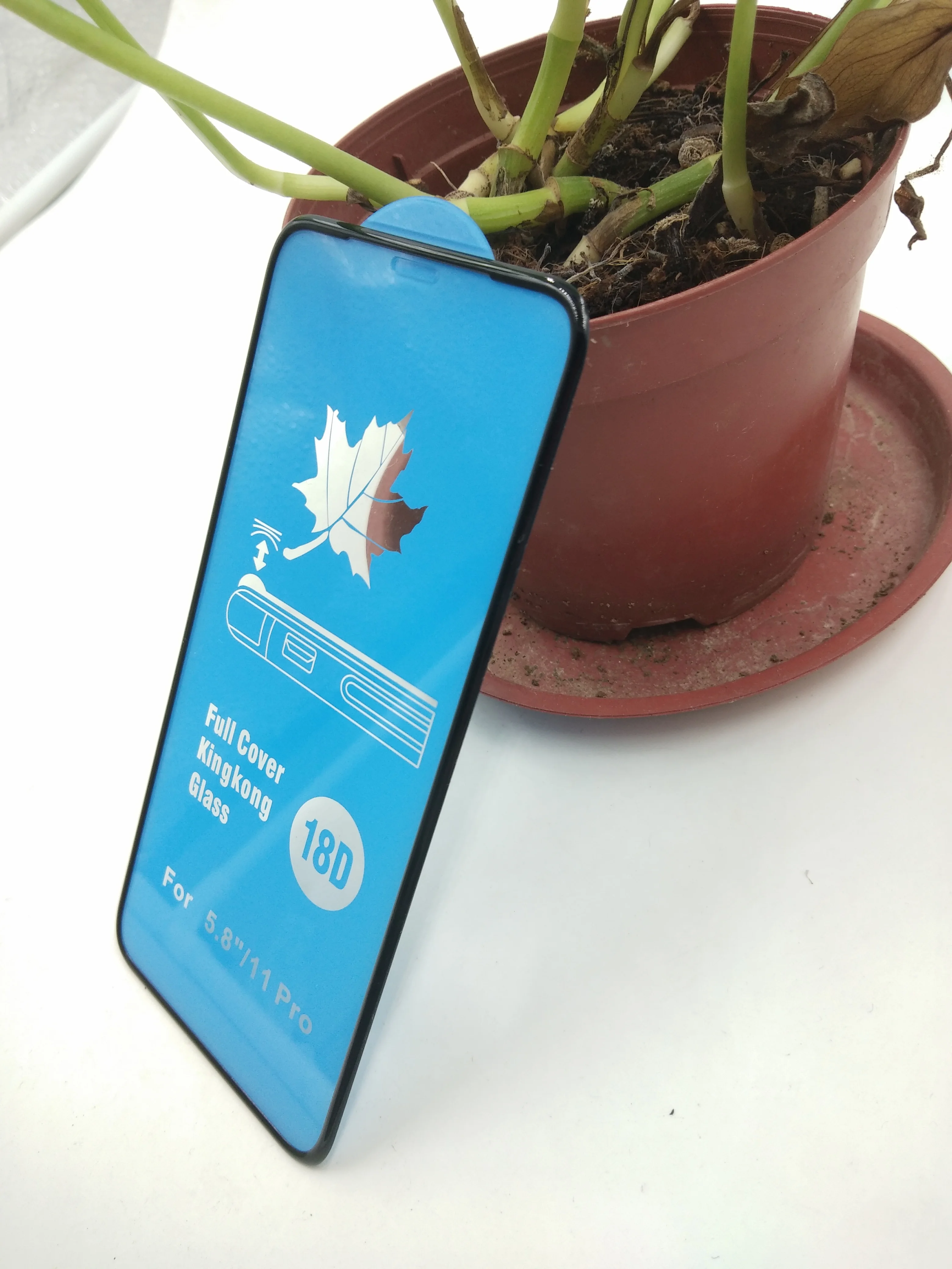 100 шт. 18D Выпуклый край 3D изогнутое стекло для IPHONE 13 Mini/12 PRO/11 Pro Max/678 Plus/XS MAX/XR