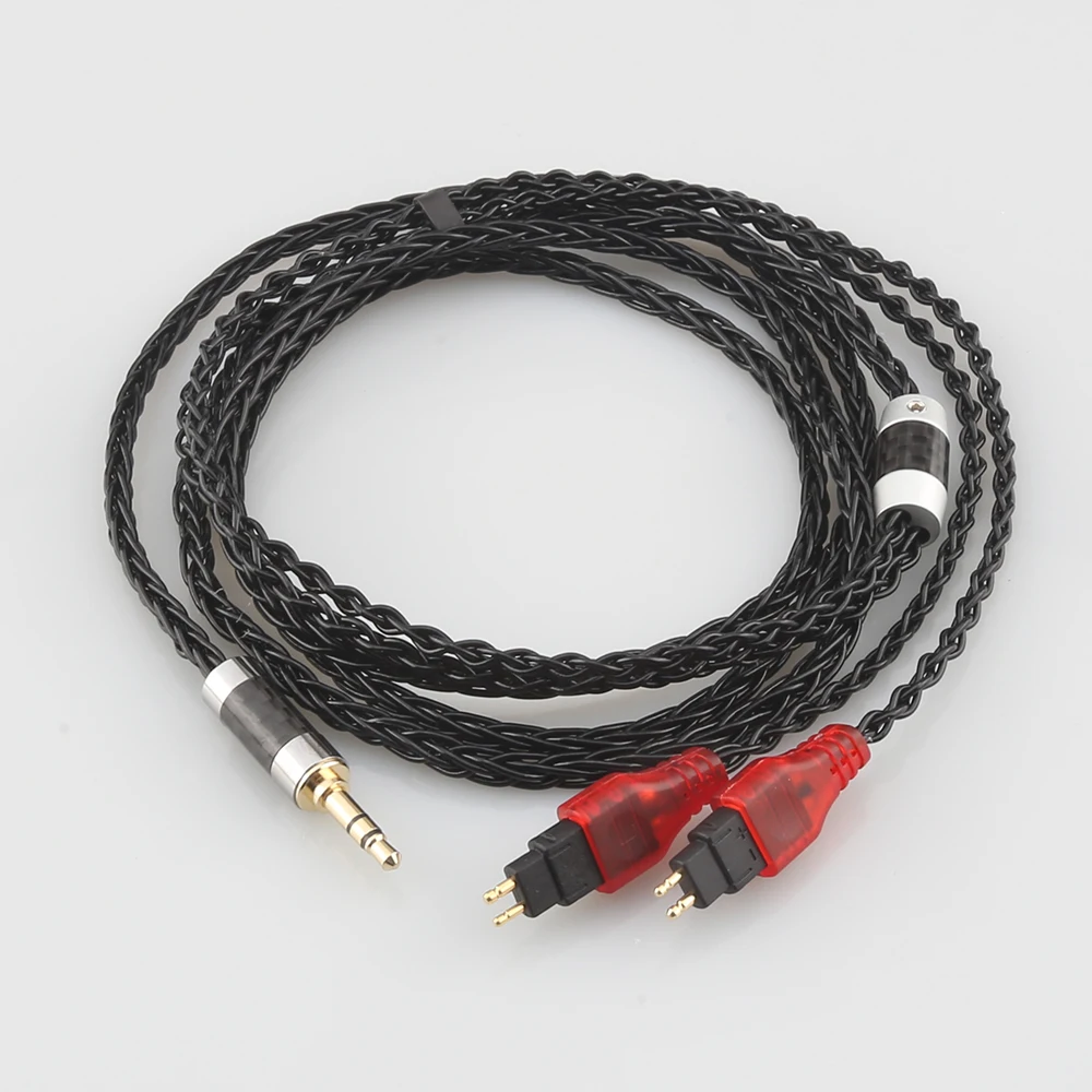 Audiocrast 8-жильный сбалансированный кабель для наушников с серебряным покрытием для Sennheiser HD580 HD600 HD650 HDxxx HD660S HD58x HD6xx