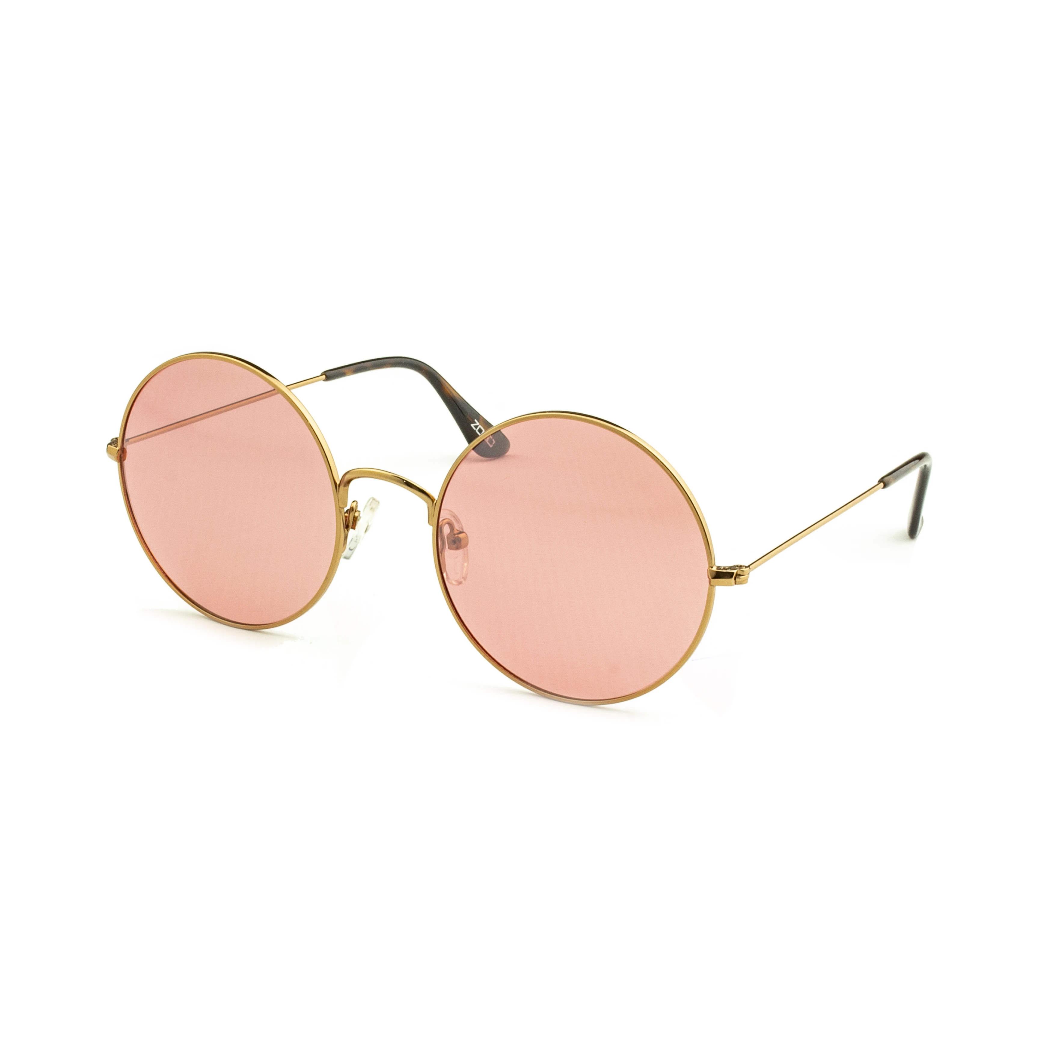 Zolo eyewear 17008 c4 медные/pembesoftayna большие круглые поляризованные солнцезащитные очки