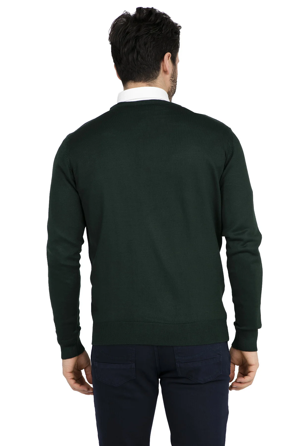 BURATTI BIKE COLLAR MEN 'S SWEATER 430 OY2029 | Мужская одежда