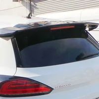Roof Spoiler R Cup Style For VW. Scirocco 2014 - 2017 Model Years Fiberglass Product Structure Piano Black Painted
