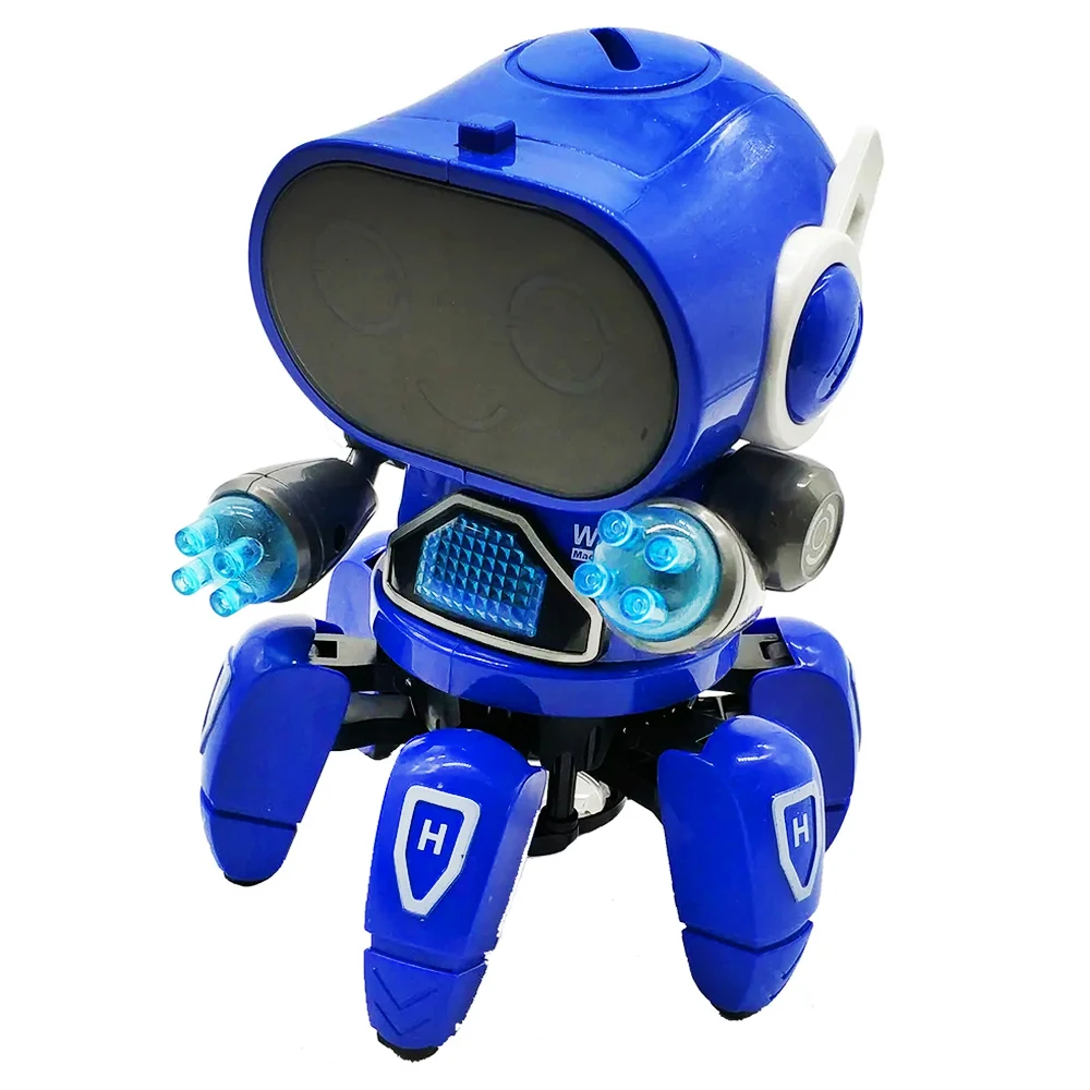Interactive Toy dancing robot with bright illumination hero zr142 toy smart for children kids car developing game | Игрушки и хобби