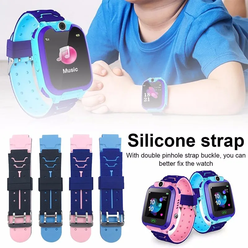 Аксессуары для умных часов Детские Смарт-часы сменный ремешок силиконовый