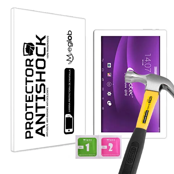 Защита экрана Противоударная защита от царапин Совместимость с планшетом Leotec