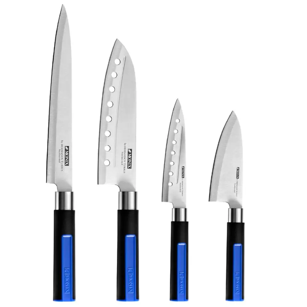 Monix Solid Plus-набор из 4 японских кухонных ножей изготовленных высококачественной
