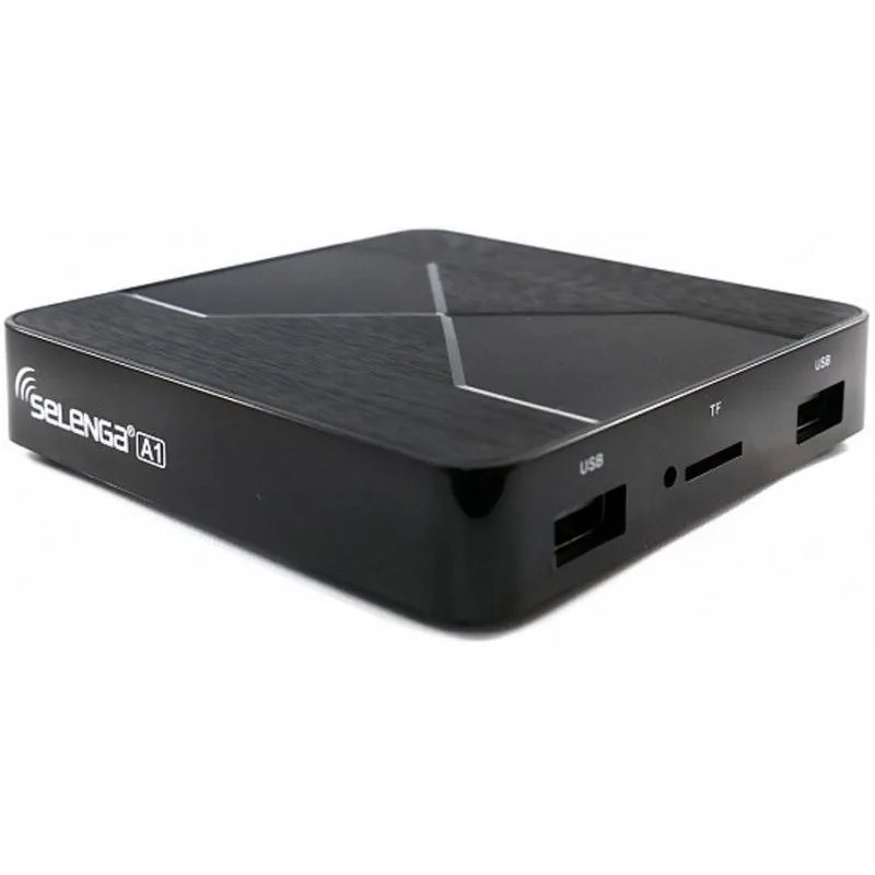 СМАРТ-ТВ андройд приставка 4К SELENGA A1 smart-tv wifi медиаплеер android iptv | Электроника