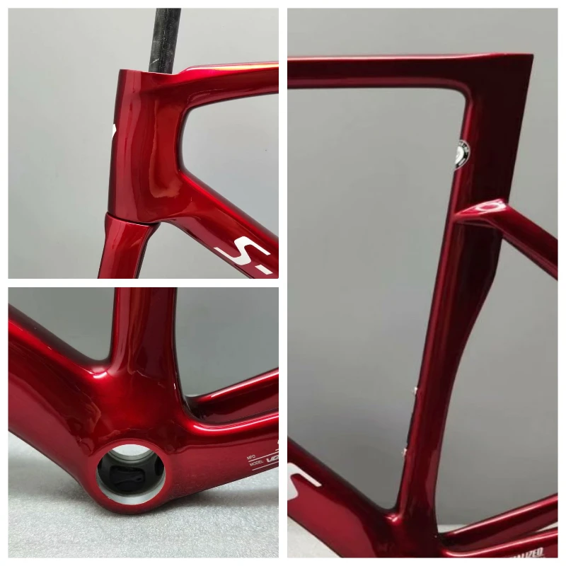 

Ультралегкая рама VENGE T1100 из углеродного волокна для велосипедного дискового тормоза, Нижний Кронштейн BB30, новейшая форма для альпинизма, Та...