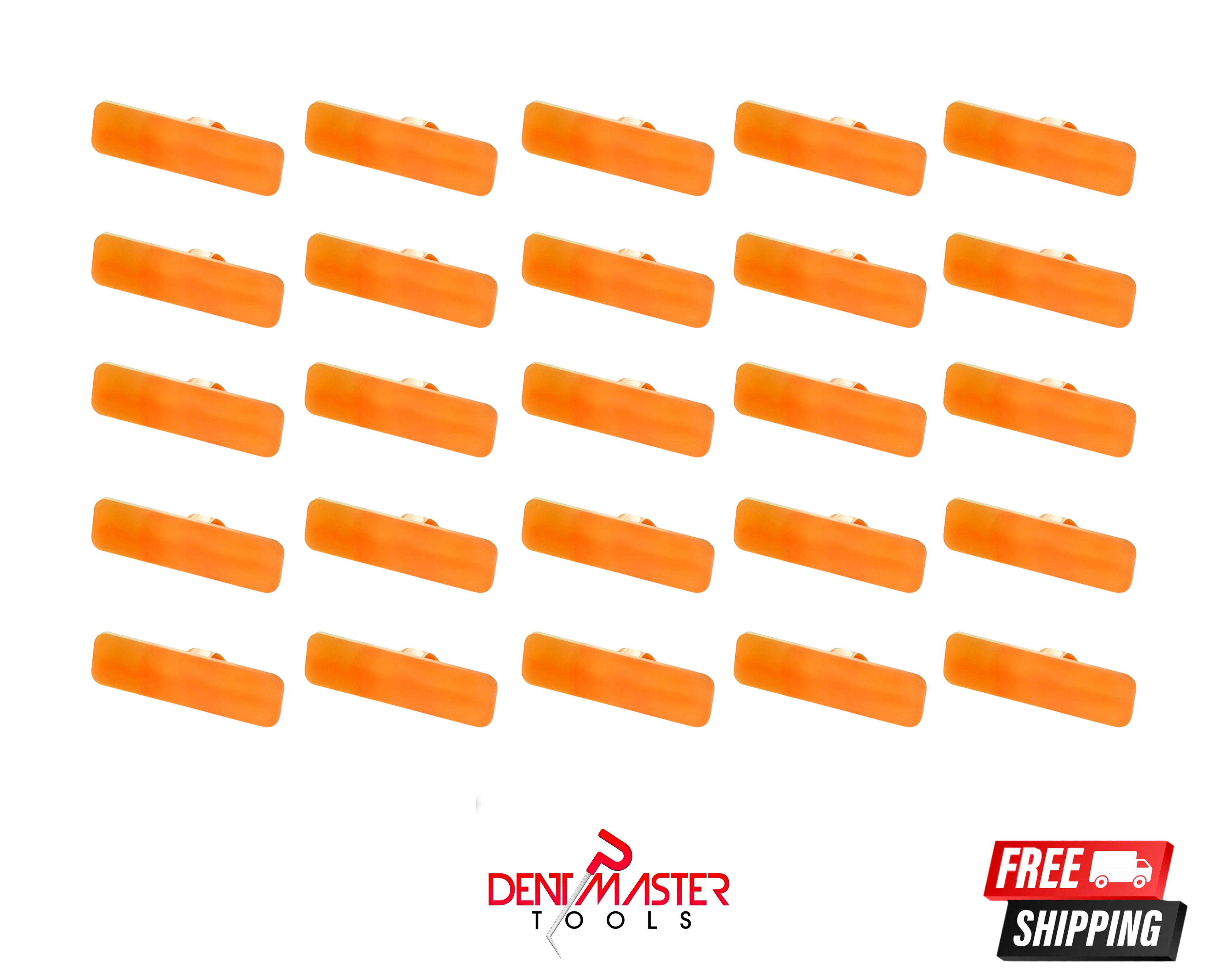 

Dent Master 25-50pcs Puller Tabs Random Color PDR Tools Kit For Car Body Dent Removal and Auto Paintless Dent Repair Glue Tabs