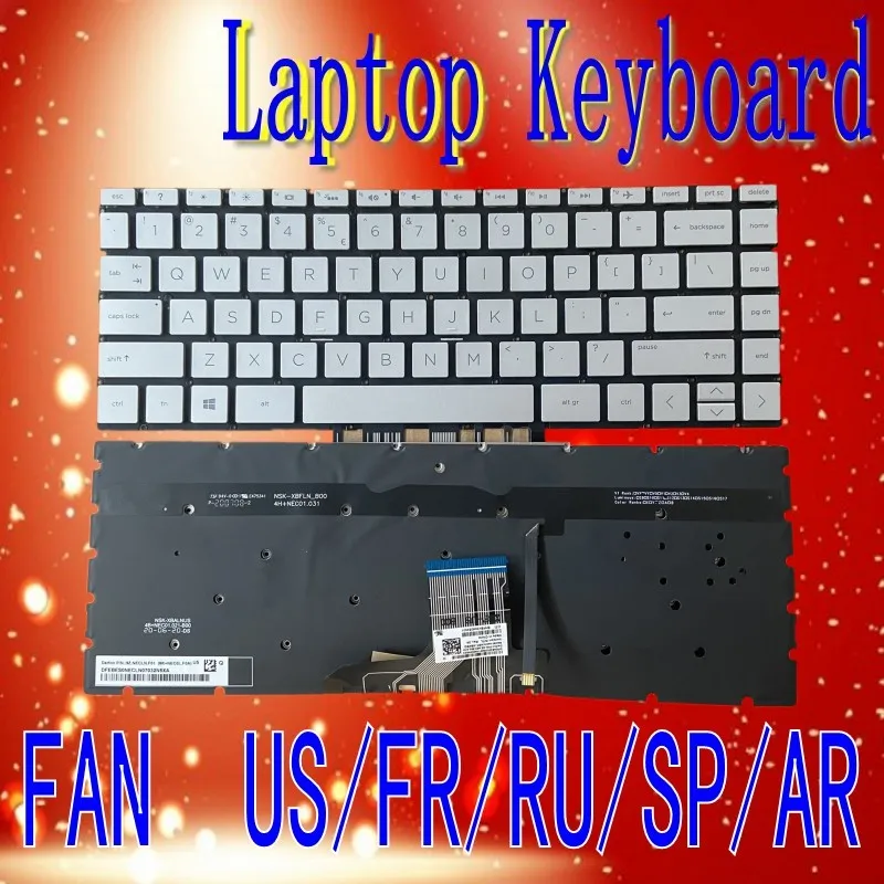 

for hp spectre x360 13-ad TPN-W133 13-ap 13-um 13-aq TPN-W144 13-ag 13-ah 13-bf keyboard laptop